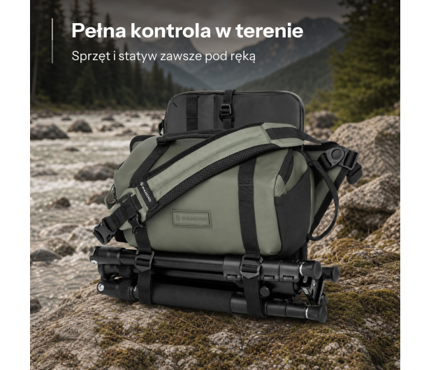 WANDRD ROGUE Sling 6L Wasatch Green - 1550087 - zdjęcie 5